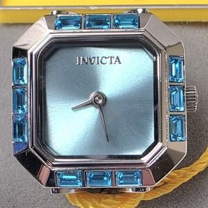 NEW Invicta Mini Angel Women's Ring Watch - 21.5mm, Silver (49579) #0579